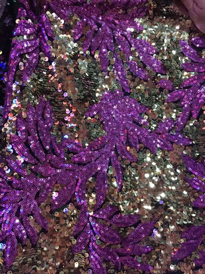 Free shipping by DHL!!!5 yard/lot New arrival African French Net Sequins fabrics 100% cotton african net sequins H503 | Дом и сад