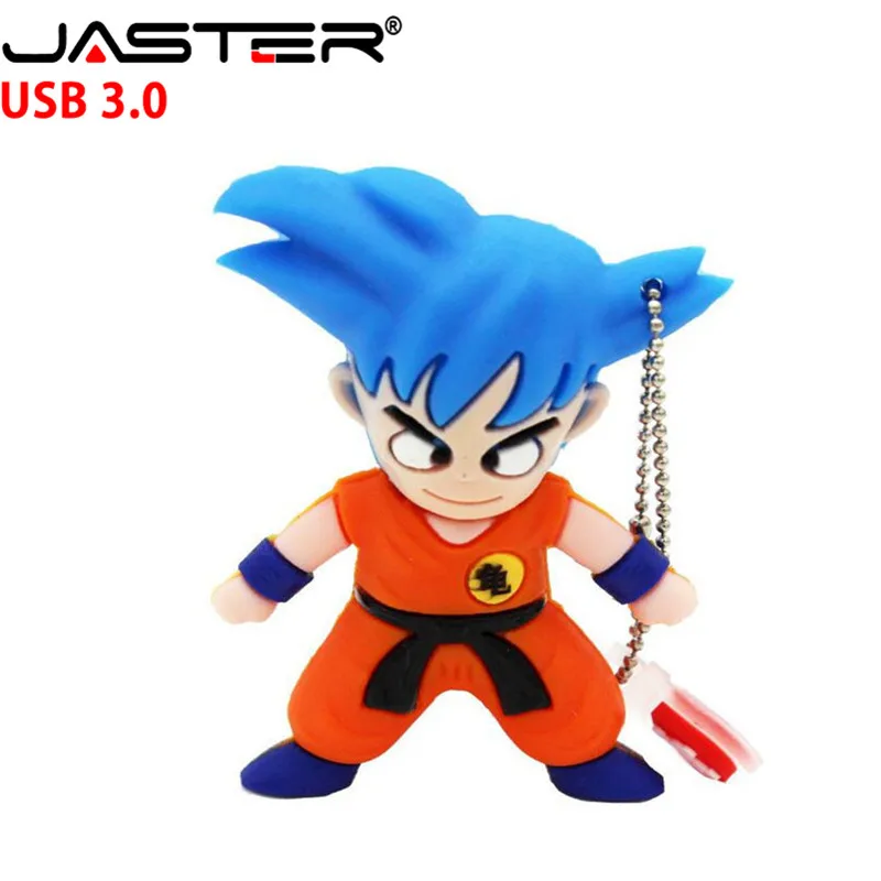 Usb флеш накопитель JASTER goku 4 ГБ 64 16 32 с мультяшным драконом|USB флэш-накопители| |