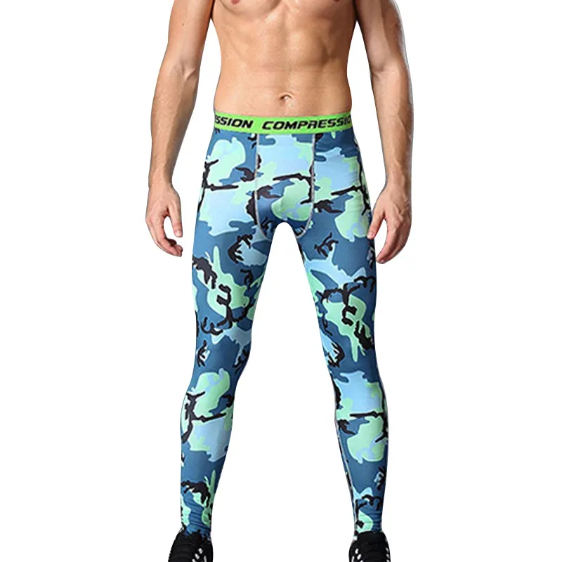 

Men's Compression Sportswear Pants Workout Leggings Soft Breathable Long Pants Gym Cycling Yoga Running Tights Trousers