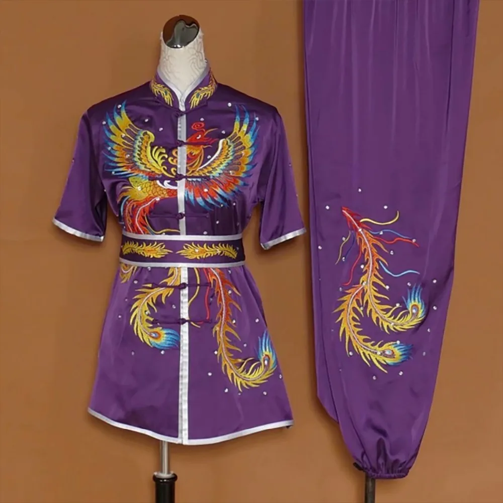 

Wushu taichi одежда тайцзи changquan Униформа боевые искусства соревнования одежда вышитые кунгфу nanquan taolu одежда Униформа