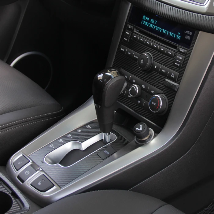 Автомобильный-Стайлинг Teeze Автомобильный интерьер центральная консоль изменение цвета углеродного волокна формовочные наклейки для Chevrolet Captiva