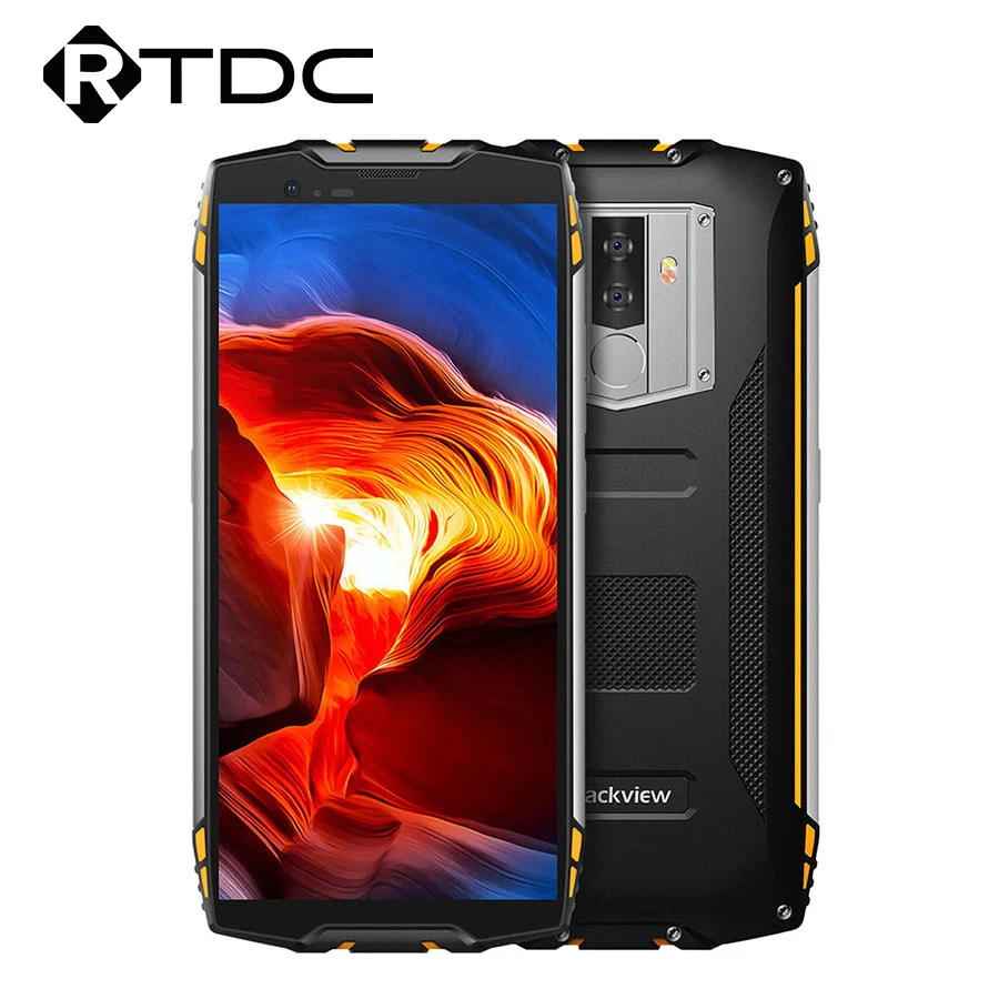 

Blackview BV6800 Pro 5.7" Smartphone IP68 Waterproof MT6750T Octa Core 6580mAh Battery Wireless Charge NFC Cellphone