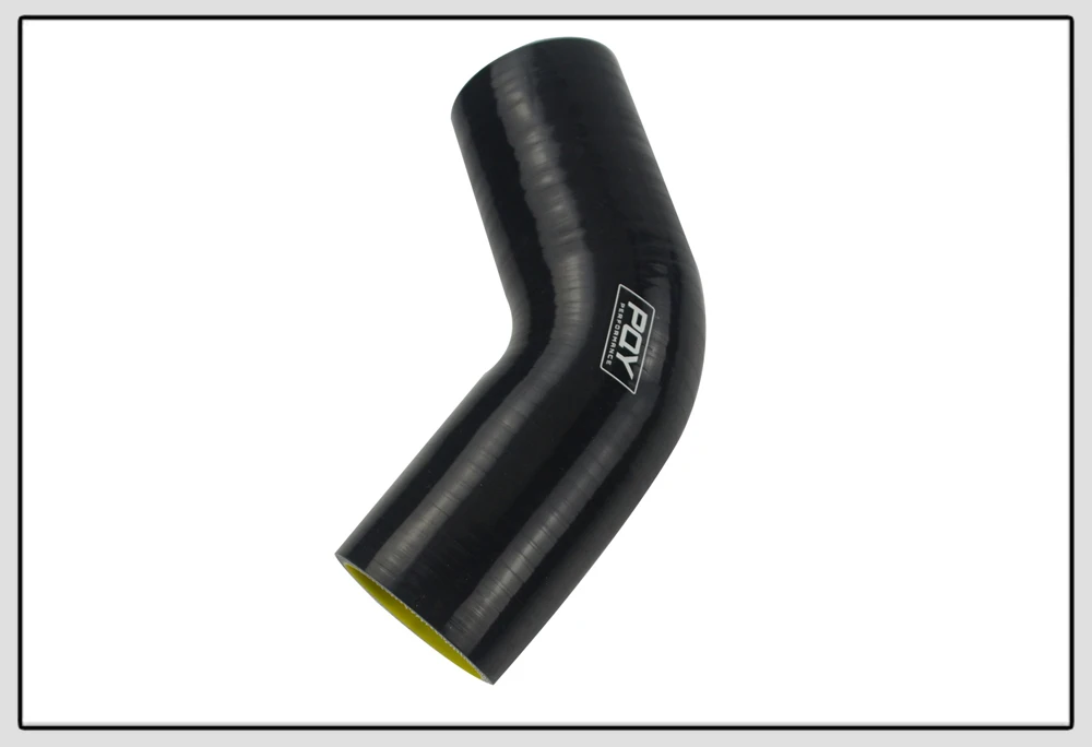 VR-синий/черный и желтый 2," 51 мм 45 градусов Локоть силиконовый шланг интеркулер турбо впускная трубопроводная муфта шланг VR-SH4520-QY