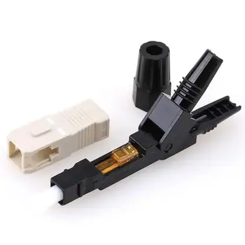 

100pcs embedded Fiber Optic quick FTTH Tool Cold Fast Connector for multi mode