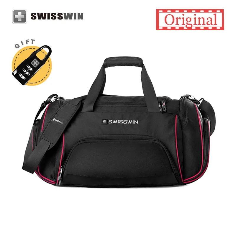 Swiss Travel Bag Male Large Capacity Lightweight Messenger Swiss Travel Bag Male Large Capacity Lightweight Messenger Shoulder Women Portable Duffel Carry On In Bags From Luggage