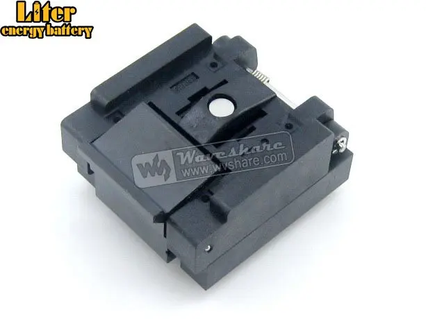 

QFN48 MLP48 MLF48 QFN-48(52)BT-0.4-01 Enplas QFN 6x6 mm 0.4Pitch IC Test Burn-In Socket with Ground Pin