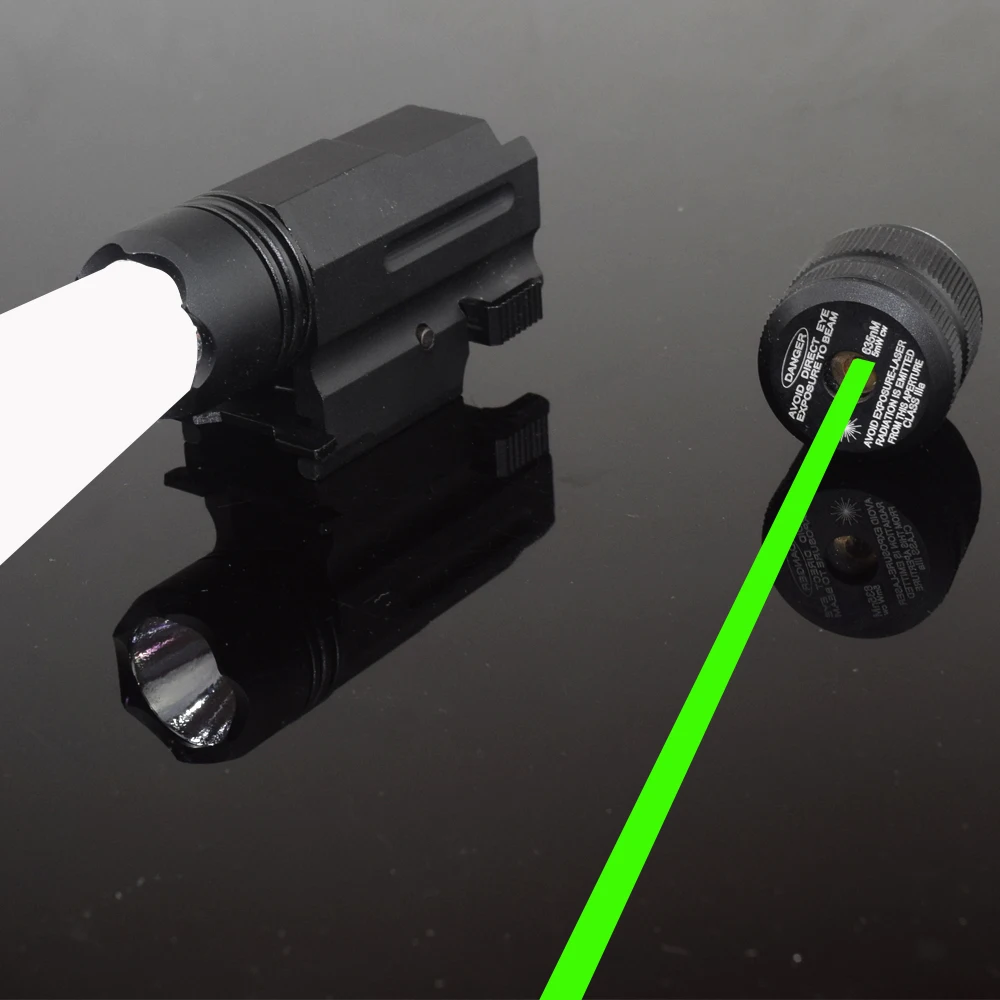 

Hunting Power Green Dot Laser Sight Collimator QD 20mm Rail Mount for Pistol and Airsoft Rifle Glock 17 19 22