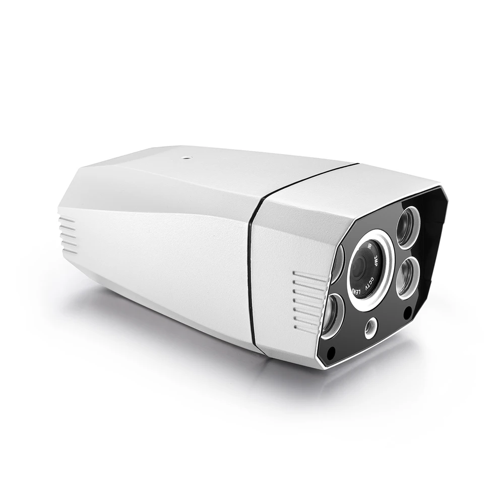 Azishn H.265 IP Камера 2mp/4mp 25fps ONVIF 4ir обнаружения движения RTSP IP66 металл открытый