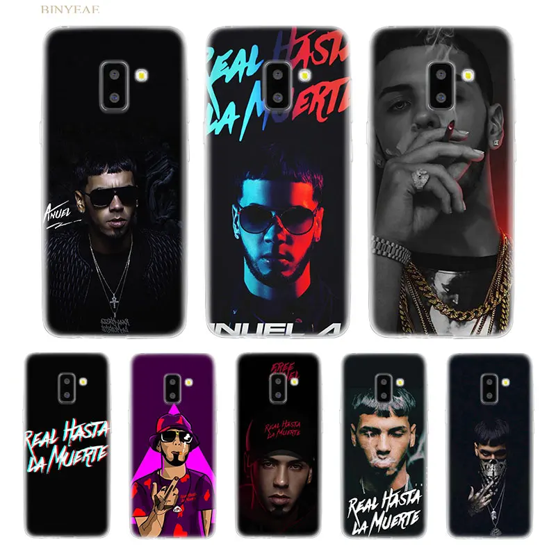 

Case for Samsung Galaxy J4 J6 Plus J8 J7 2018 J5 J3 2017 EU Prime Silicone Fundas Coque Capa Cover Phone Shell Anuel Aa Ozuna
