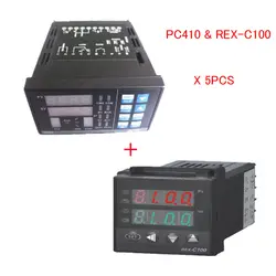 5 компл. PC410 с RS232 Связь Модуль и REX-C100 Tempereature контроллер для IR6000 паяльная станция