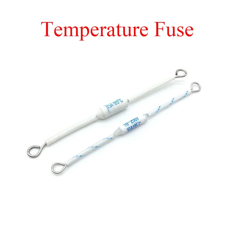 5PCS Temperature Fuse RF 185 Degree Centigrade 10A /15A /20A 250V