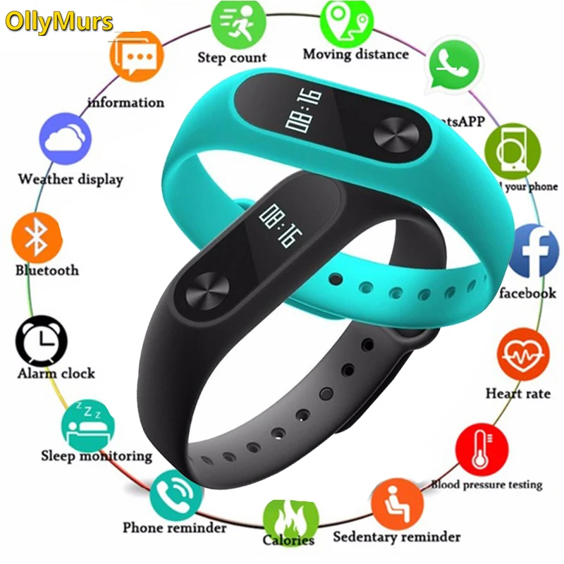 

Sport Smart Bracelet Watch Men Women Smartband For Android IOS Fitness Tracker Electronics Smart Clock Band Smartband Smartwach