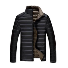 5XL 6XL 7XL 90% Weiße Ente Daunenjacke Winter Warme Jacke Mantel männer Dünne Ultralight Down Jacken Männer Outwear mäntel