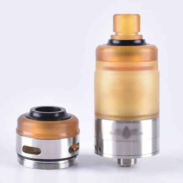 

Dome V2 22mm 316SS RDTA Rebuildable Dripping Tank Atomizer 2.8ML by Shenray RTA / RDA 2-in-1 atomizer