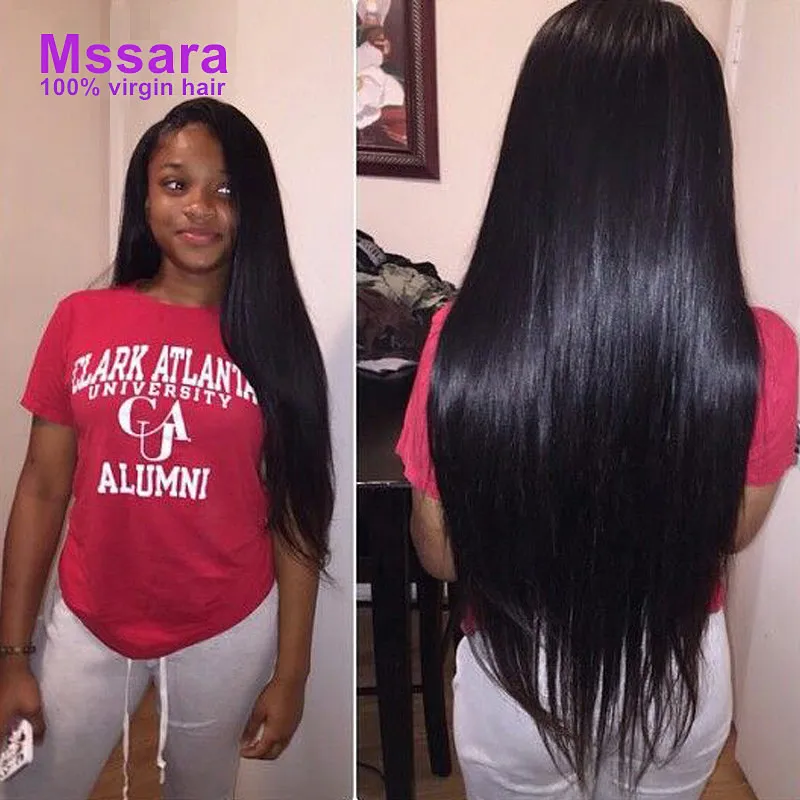 Brazilian Virgin Hair Straight 3 Bundles 7A Unprocessed Virgin Brazilian Straight Hair Human Hair Weave Bundles Brazillian Hair