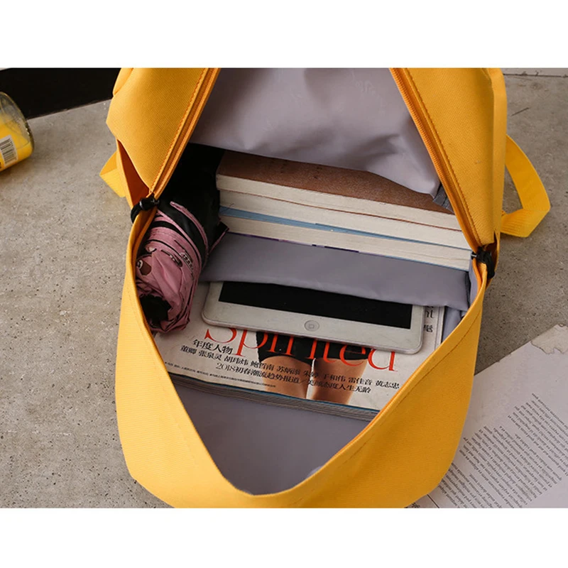 Комплект из 4 предметов, школьная сумка для подростков, рюкзак для девочек-подростков, школьные женские сумки для книг, большая черная композитная сумка,, летняя Новинка, черный цвет