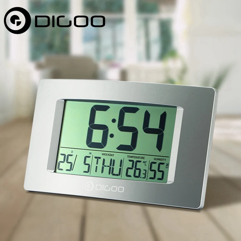 

Digoo DG-GC1 8.7Inch Large LCD Screen Indoor Thermometer Hygrometer Tempreture Sensor Snooze Function