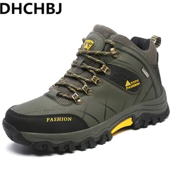 

39-47 Winter Shoes Men Brand Anti-skidding Plus Size Men Boots Warm Plush Winter Boots Men Work Shoes Safety