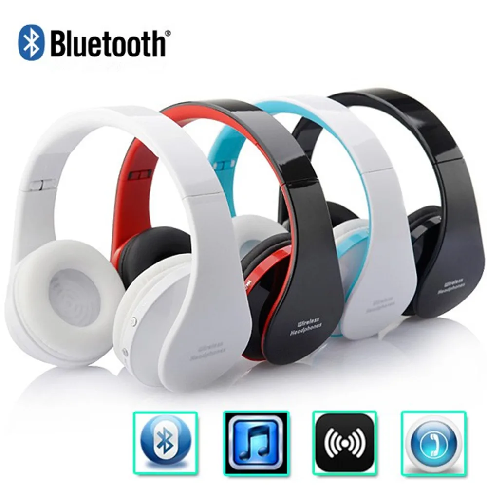 Sport HIFI Wireless Bluetooth Earphone Foldable Stereo Portable