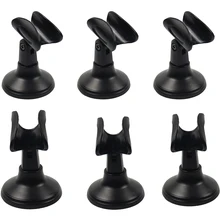 STARAUDIO 6 шт. Портативный Гибкий микрофон микрофонная подставка аксессуар пластиковый зажим держатель База крепление SMA-07