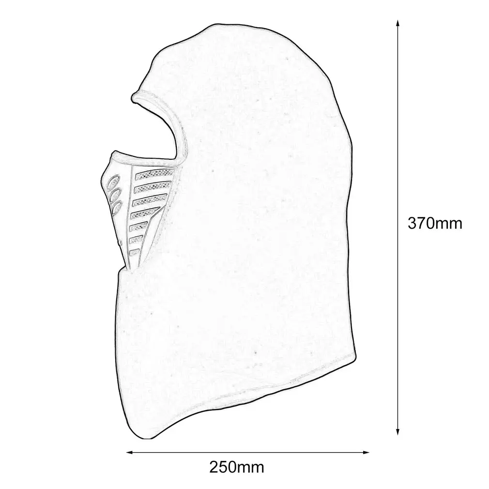 Уличная маска для катания на лыжах, маска для лица в стиле ниндзя, теплая утолщенная флисовая маска с функцией фильтрации, Прямая поставка