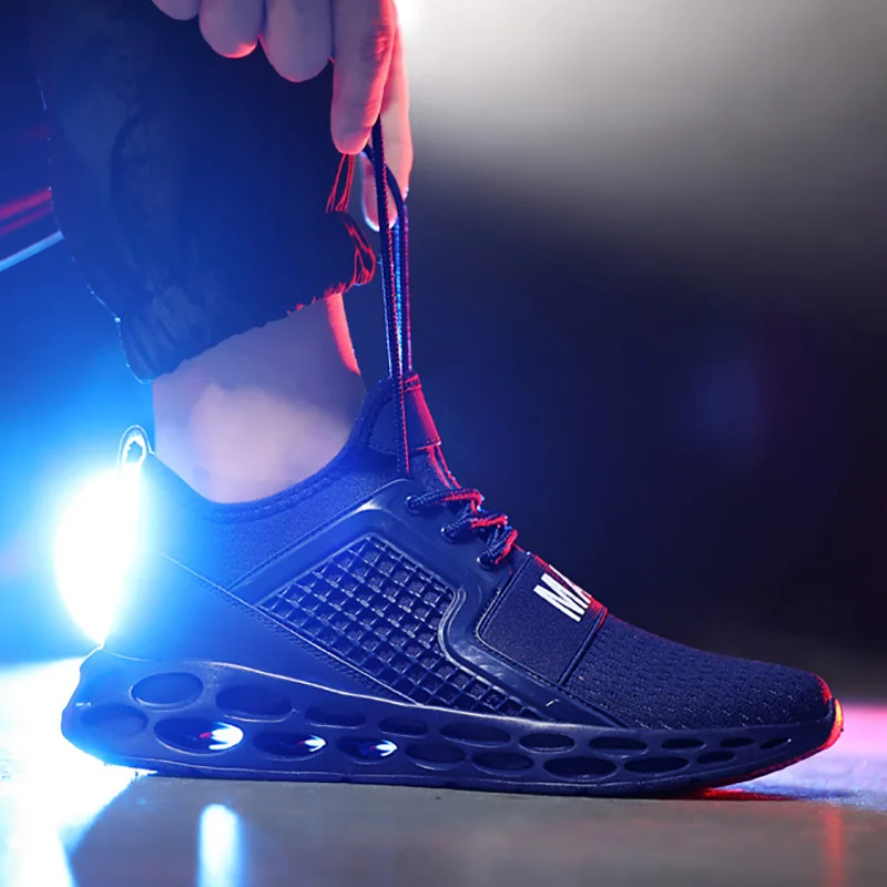 

Masorini Men Casual Shoes Spring Autumn Fashion Men Sneakers New Comfortable Breathable Mesh Shoes For Male Plus Size 47 48