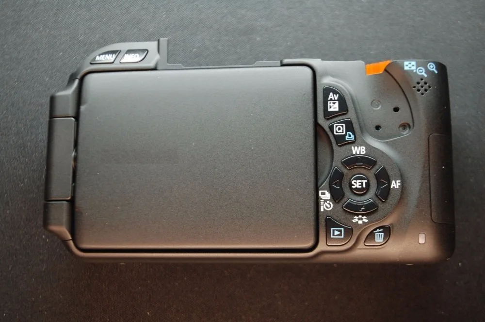 

FREE SHIPPING ! back cover For Canon 600D Rebel T3i Rear Cover with LCD Replacement Repair Part