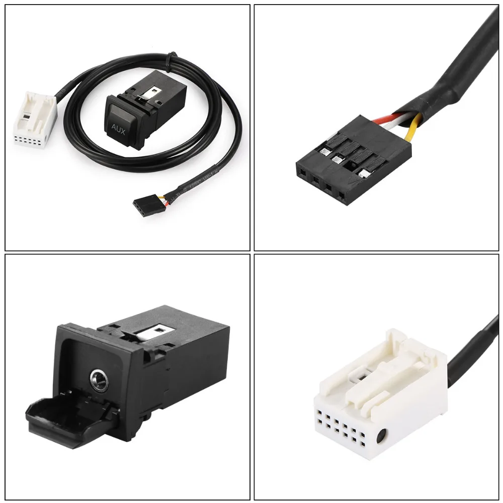 Автомобильный usb адаптер AUX Onever переключатель и Проводная проводка для VW RCD510/310 +/300