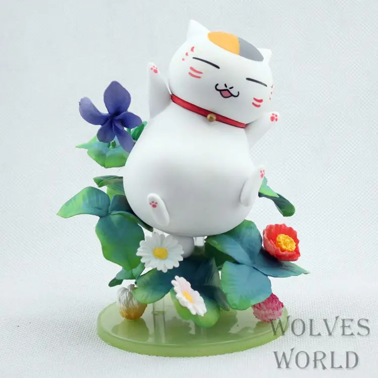 

J.Ghee Cute Natsume Yuujinchou Nyanko Sensei Cat Action Figures PVC Brinquedos Collection Figures Toys for Christmas Gift