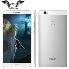 Оригинальный Huawei Honor Примечание 8 4 г LTE мобильный телефон 4 ГБ 32 ГБ 6.6 дюймов 2560*1440 Экран Восьмиядерный 2.5 ГГц металла Для тела 4500 мАч Батарея