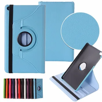 

For Huawei Mediapad M3 Lite 8.0 CPN-W09 CPN-AL00 8.0" Tablet Flip Pu Leather 360 Degree Rotating Case Stand Cover
