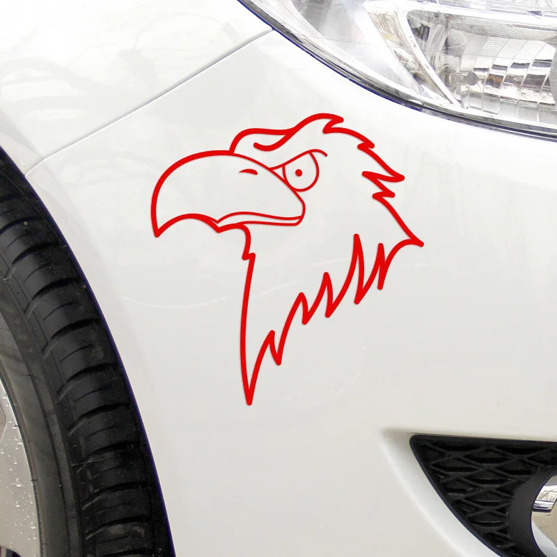 

10 Pieces Customization Eagle Stickers Decal Car-Styling For vw ford bmw Honda Toyota opel Nissan SEAT Renault car accessories