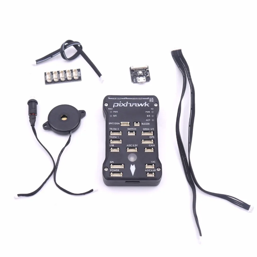 Pixhawk PX4 Autopilot PIX 2.4.7 обновленный 32-битный Контроллер полета с переключателем