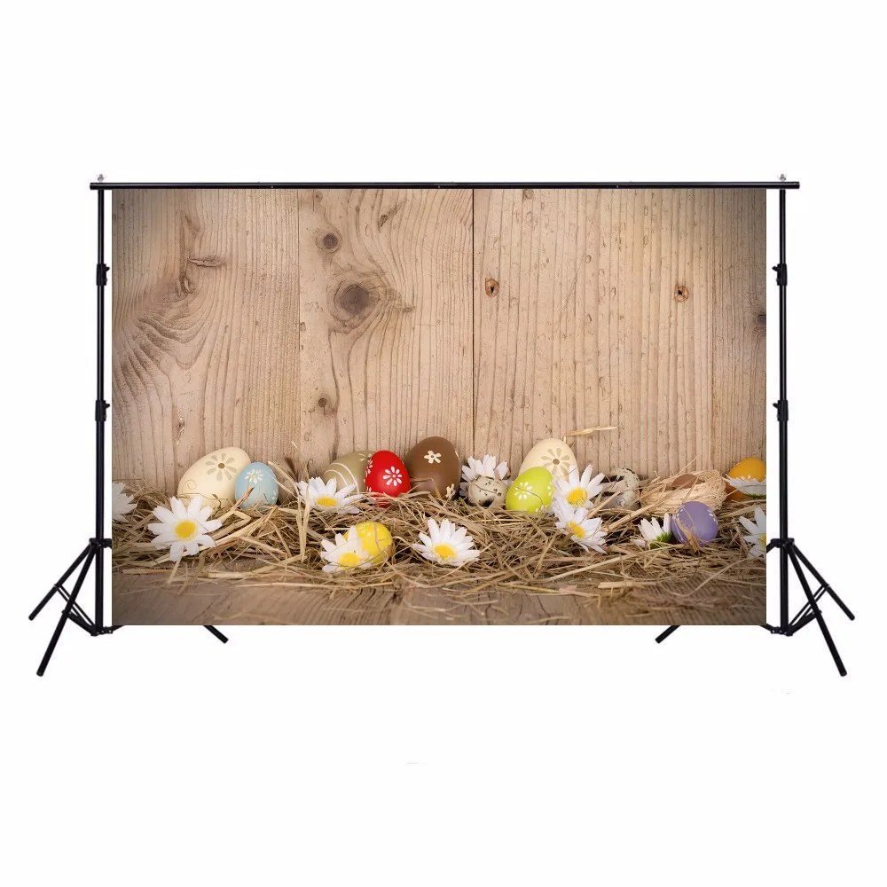 

Easter Eggs Photographic Backgrounds Kids Photo Backdrops Toile De Fond Backdrops Wooden Floor Backgrounds For Photo Studio