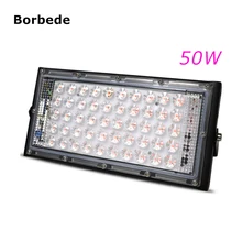 Borbede Led Grow Light 50W Full Spectrum Full Spectrum for Vegetable Flower Indoor Plants Grow Light фитолампа