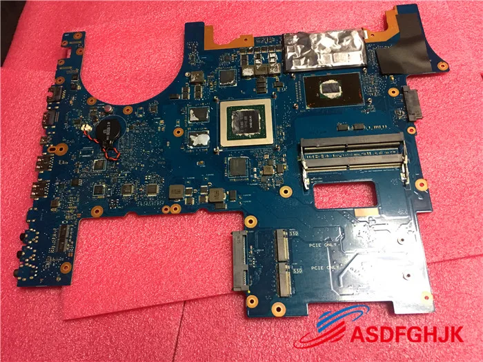 

Original FOR ASUS G752VY LAPTOP MOTHERBOARD G752VY MAINBOARD WITH I7-6700HQ AND N16E-GX-A1 GTX980M 100% Test OK