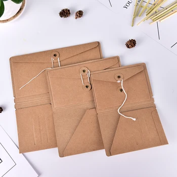 

Kraft paper card cover for traveler notebook filler paper can pack card and other in notebook spiral school supplies