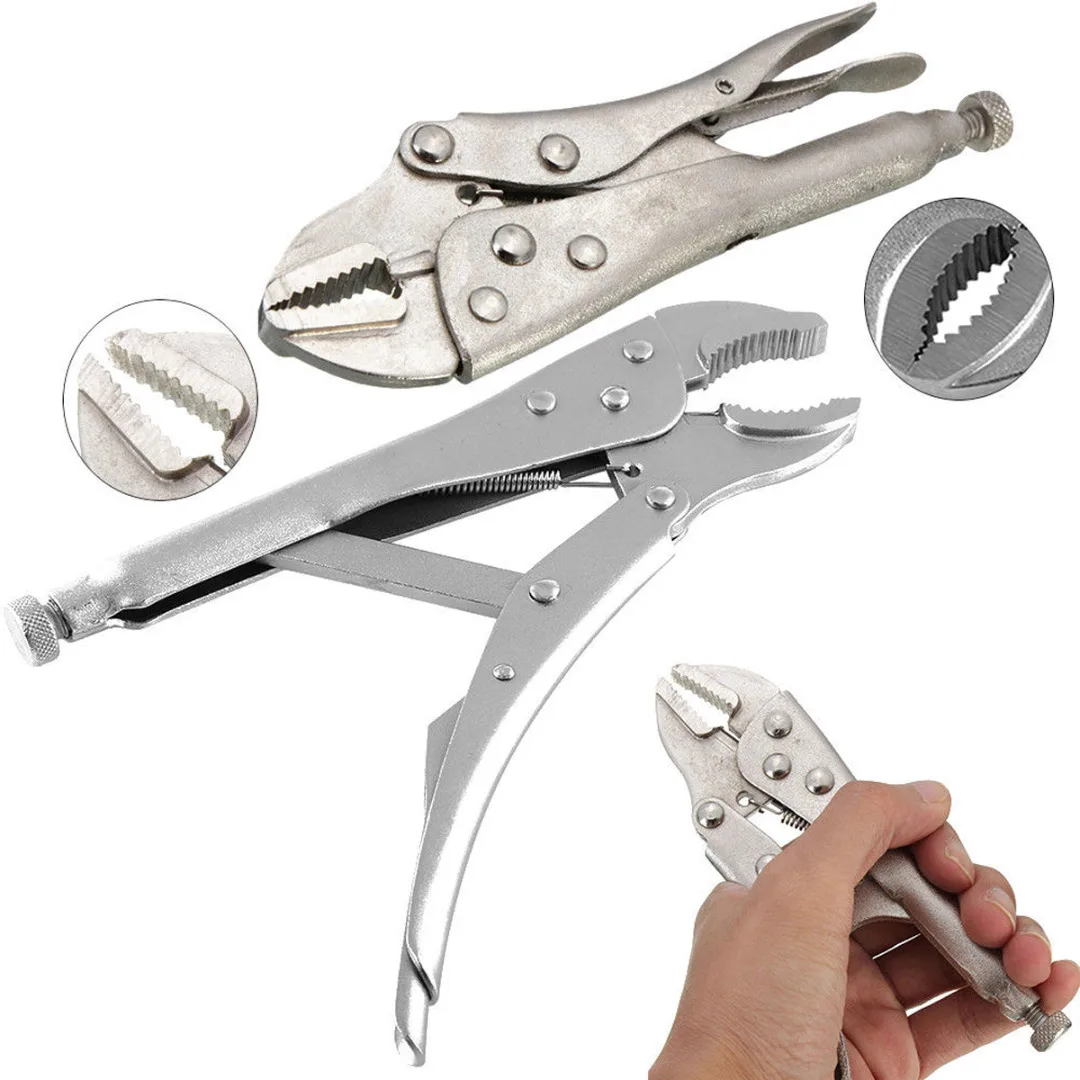 

DWZ Pro Curved/Straight Jaw Lock Mole Plier Locking Vice Grips Hand Tools New