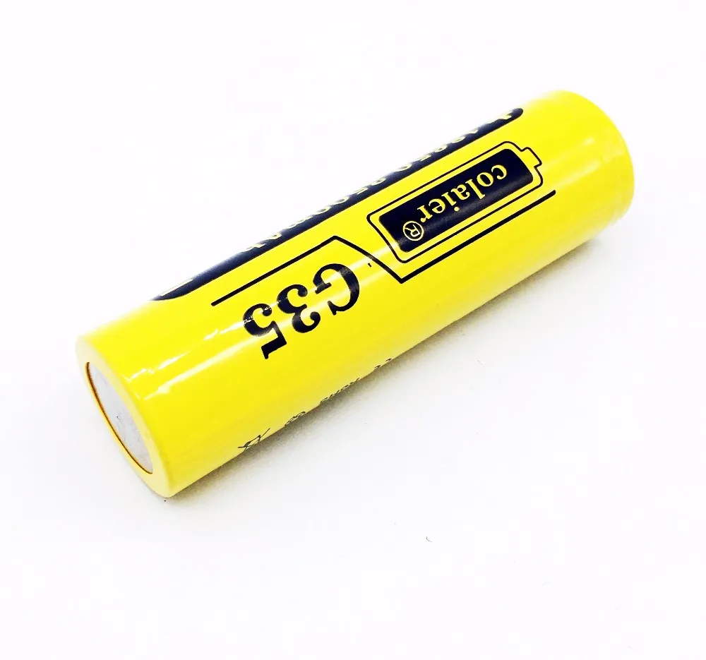 8 шт Colaier G35 18650 3500mAh 3,7 V литий-ионная аккумуляторная батарея 20A литиевая батарея высокого стока для вспышки