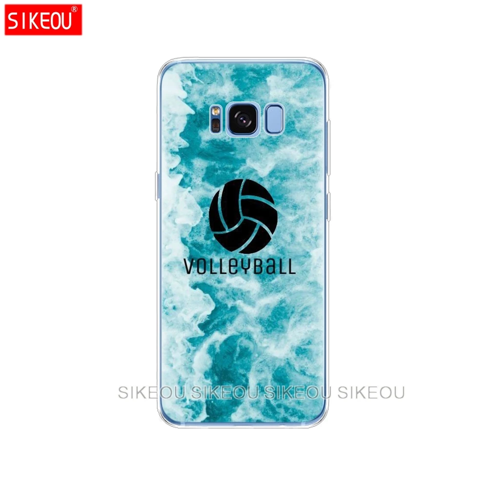 Силиконовый чехол для телефона Samsung Galaxy S9 S8 S7 S6 edge S5 S4 S3 PLUS волейбол спорт|Бамперы| |