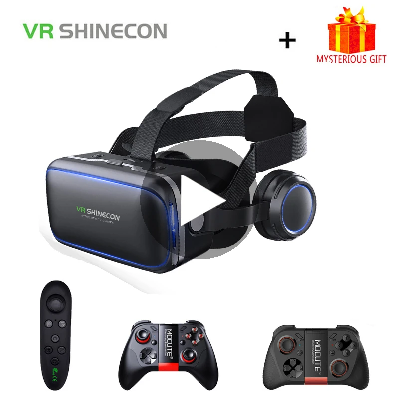 Shinecon 6.0 Casque VR Virtual Reality Glasses 3 D 3D...