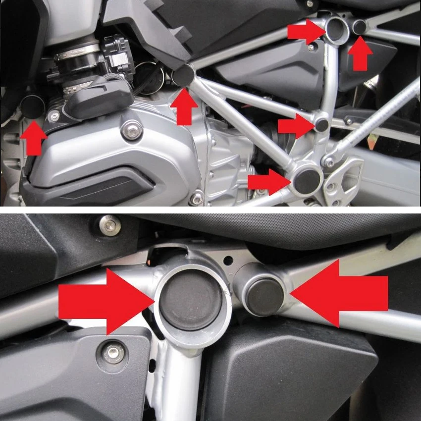 Дешево NICECNC пластик 13 шт. рамки колпачки набор рамки отверстие крышки заглушки для BMW R1200GS LC R 1200GS R 1200 GS Приключения 2013 2014 2015 2016