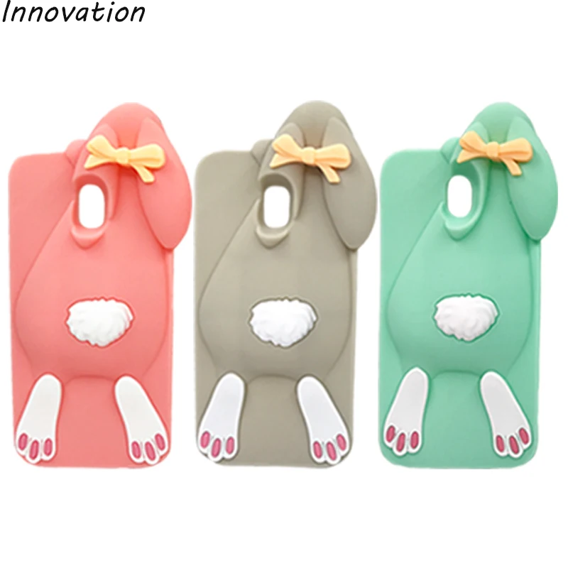 

Innovation 3D Cartoon Case For Samsung Galaxy J3 J5 J7 2017 J730 J530 J330 EU Version Capa Cute Rabbit Soft Silicone Phone Cover