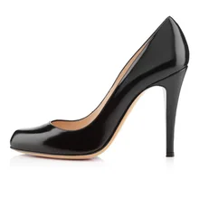 Amourplato Ladies French Style Women Handmade Fashion Ecollete 100mm Closed Toe Prom High Heel Pumps Shoes