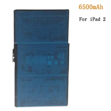 For iPad 2 A1376 A1395 A1396 A1397 Tablet Batteries 100%New 6500 mAh Replacement Battery Part Repair
