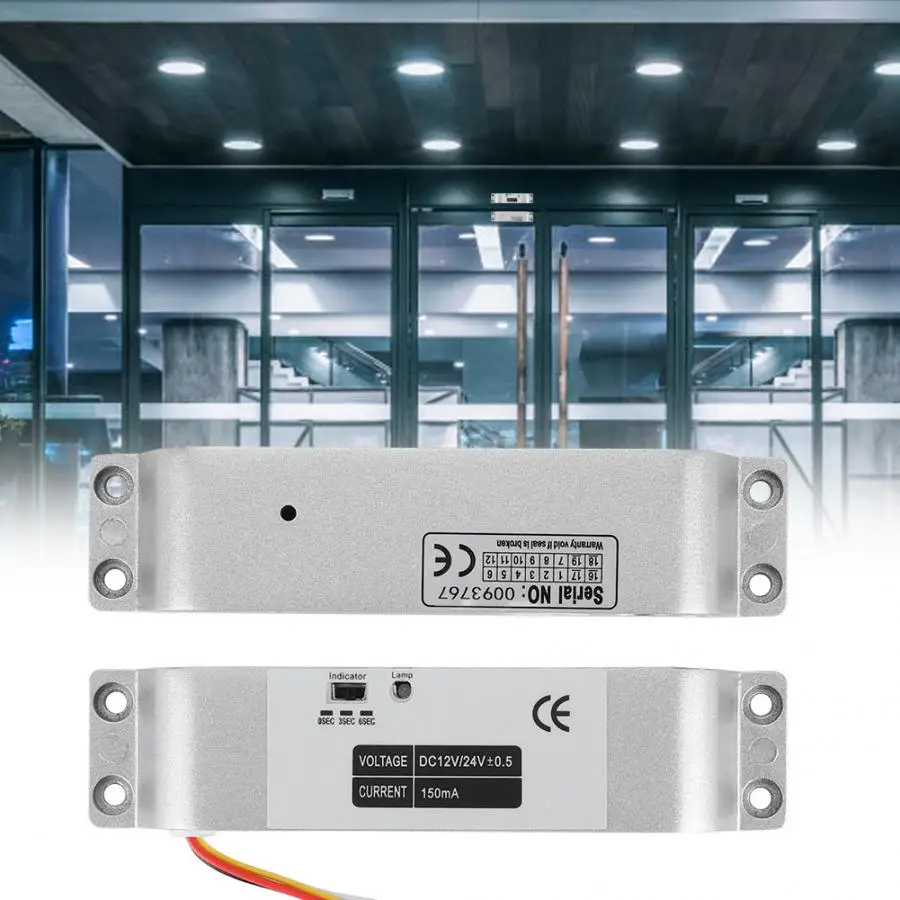 

New DC12V 1000KG Electric Drop Door Gate Lock Magnetic Induction Gate Entry Access Control