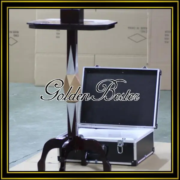 Free shipping 1pc/lot Magic wood floating table magic tricks for magic