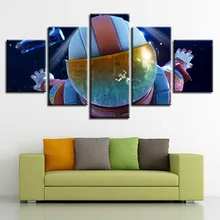 Canvas HD Prints Wall Art Pictures 5 Pieces Fortnite Space travel Game Painting Modular Living Room Decor Tree Poster Framework