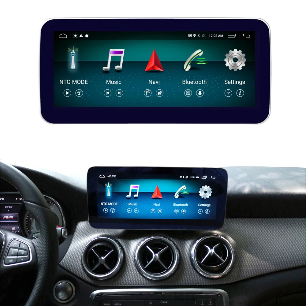 

8-Core 4+64G Car Android 10.2 inch Display for Mercedes Benz A W176 CLA C117 X117 GLA X156 Command System Upgrade Head Up Screen