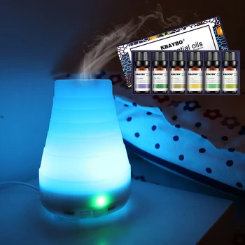 

Essential Oil Diffuser 100ml Aroma Essential Oil Cool Mist Humidifier LED Lights Changing for Home Office Baby